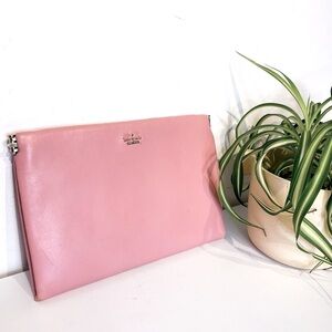 Pink KATE SPADE Leather Clutch Purse
